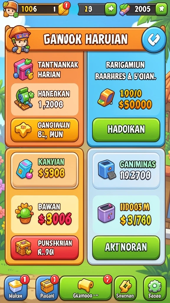 ads508 - Variasi karakter yang unik dan menarik untuk dimainkan.