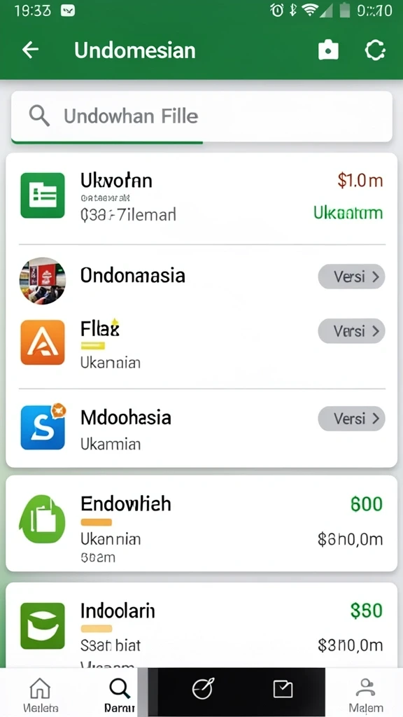 cinasipit - Tampilan antarmuka yang ramah pengguna.