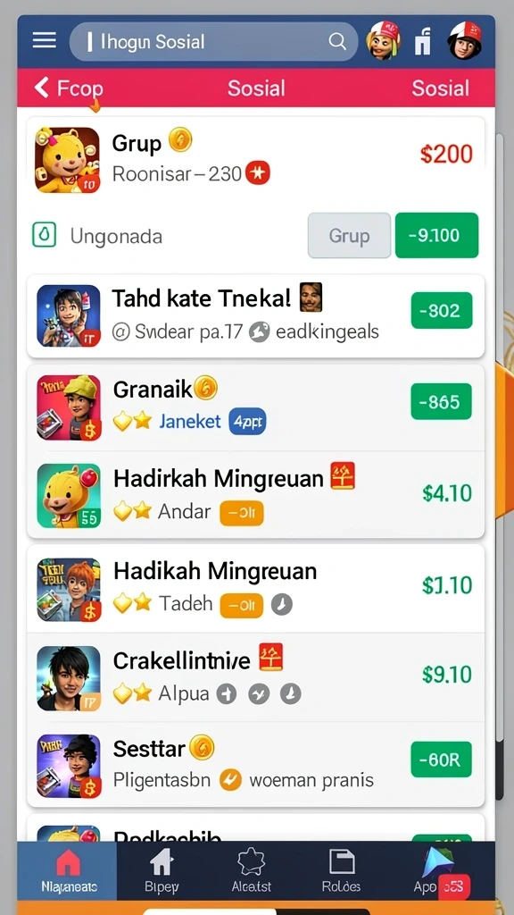 rajabotak - Salah satu level dalam game yang penuh tantangan.